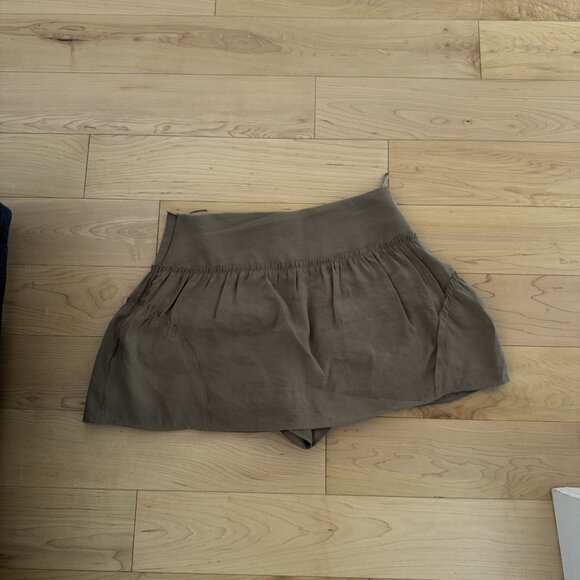 Zara Tan Mini Skirt - Picture 3 of 3